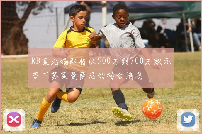 RB莱比锡即将以500万到700万欧元签下苏莱曼萨尼的转会消息